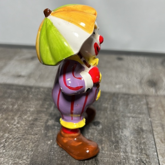 Vintage Cute Colorful Shiny Clown - Picture 2 of 5